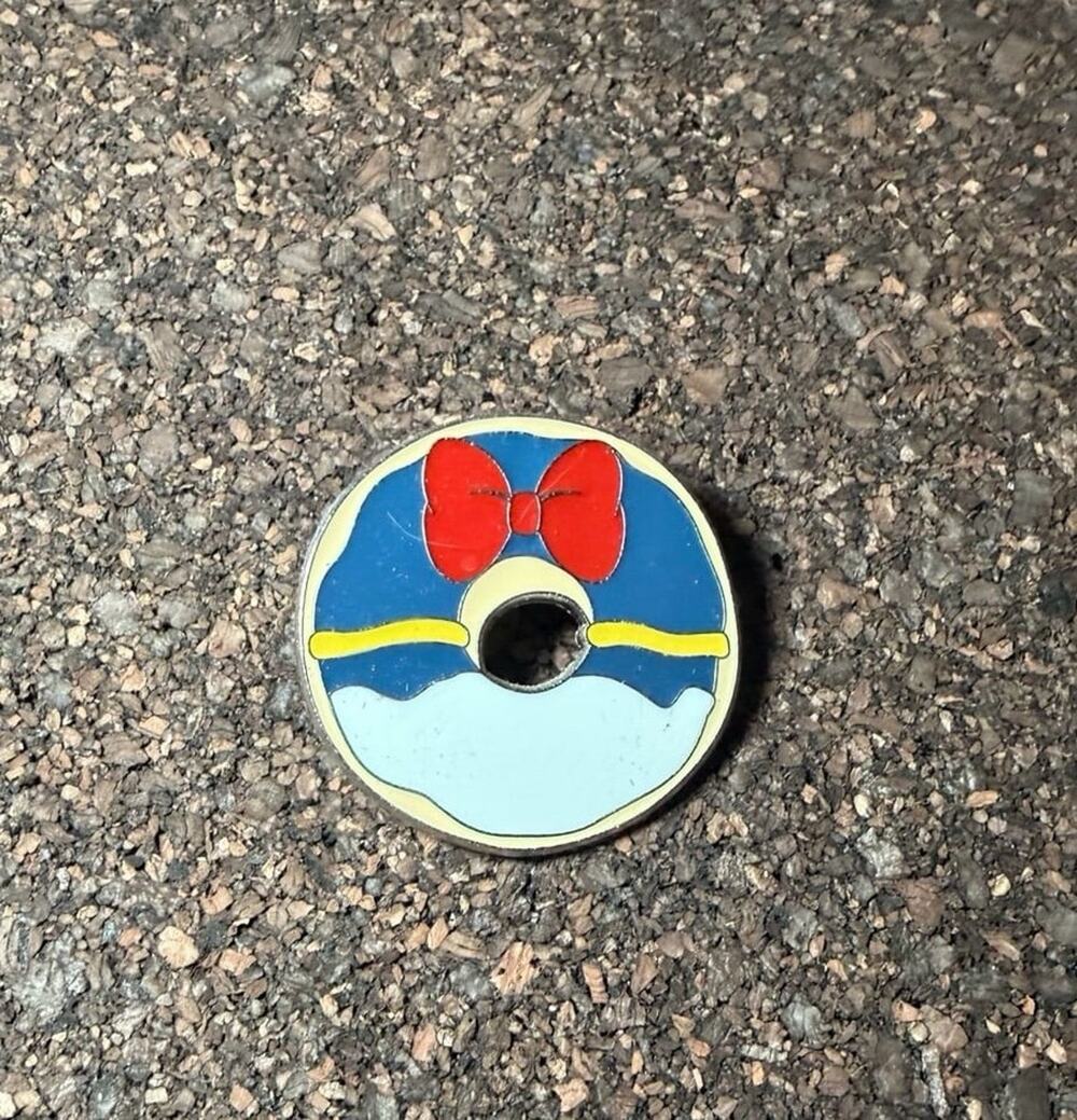 Authentic Disney Donald Duck Donut Pin